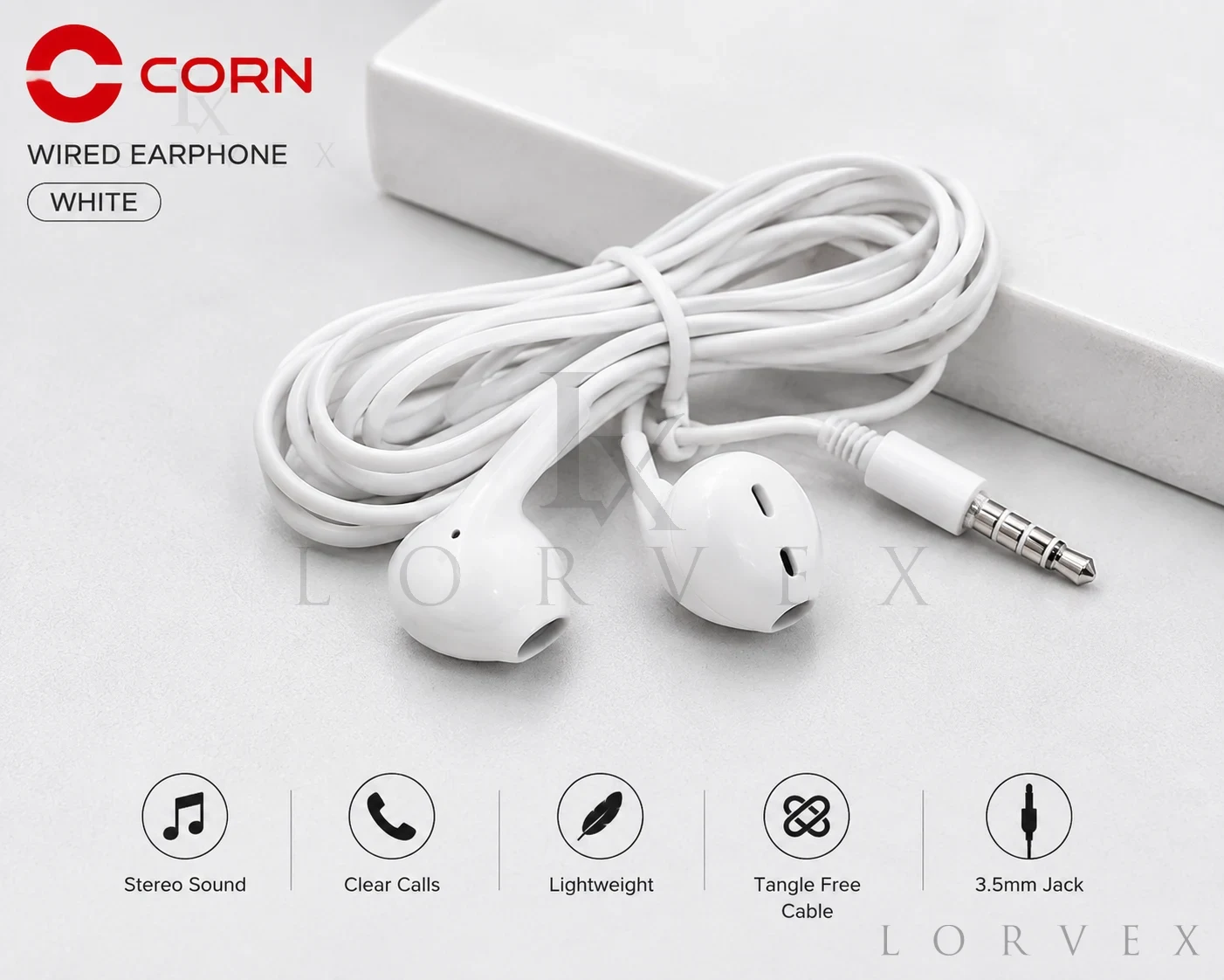 CORN Wired Earphone