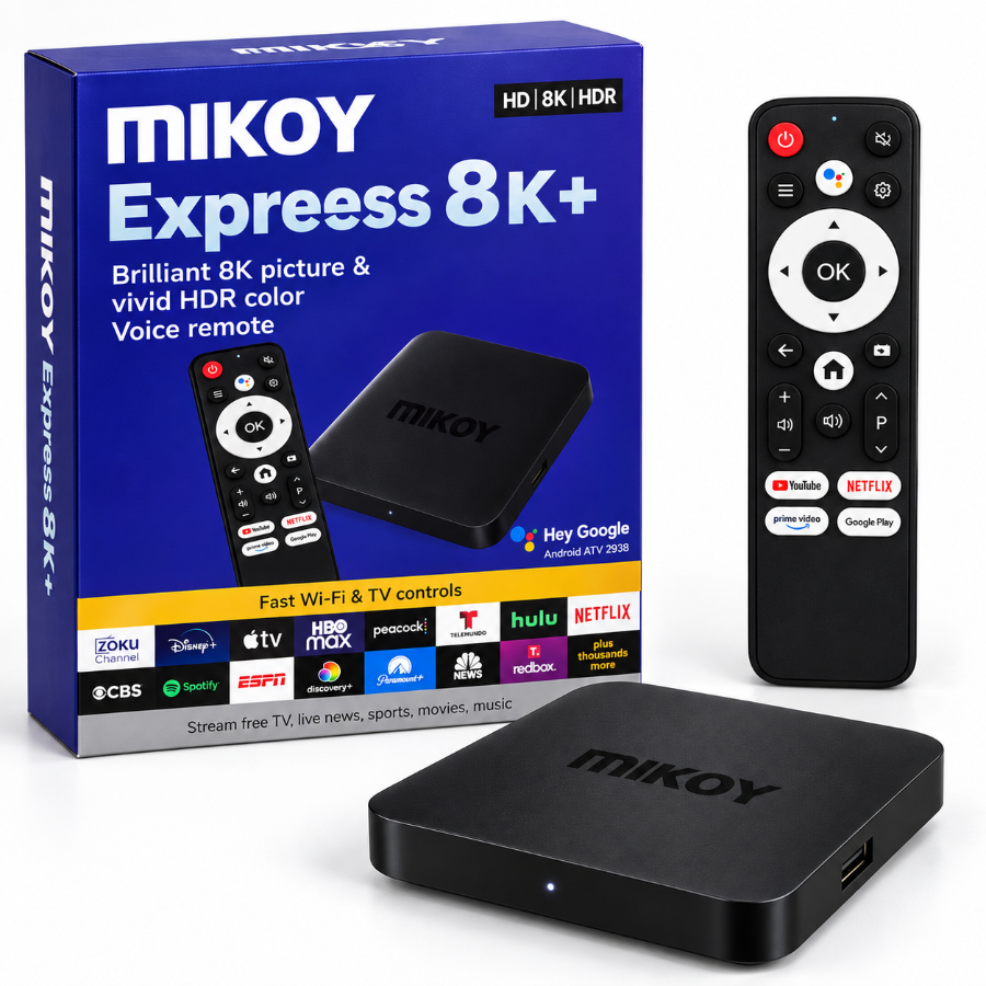 MIKOY Express 8K+ Android TV Box