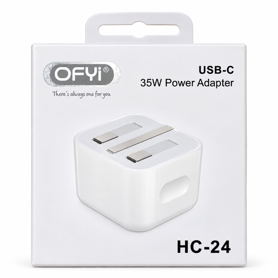 OFYI HC-24 USB-C 35W Power Adapter for iPhone