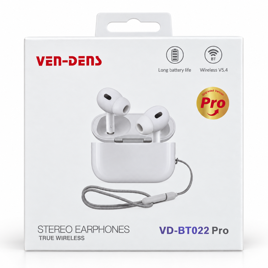 VEN-DENS VD-BT022 Pro True Wireless Stereo Earphones