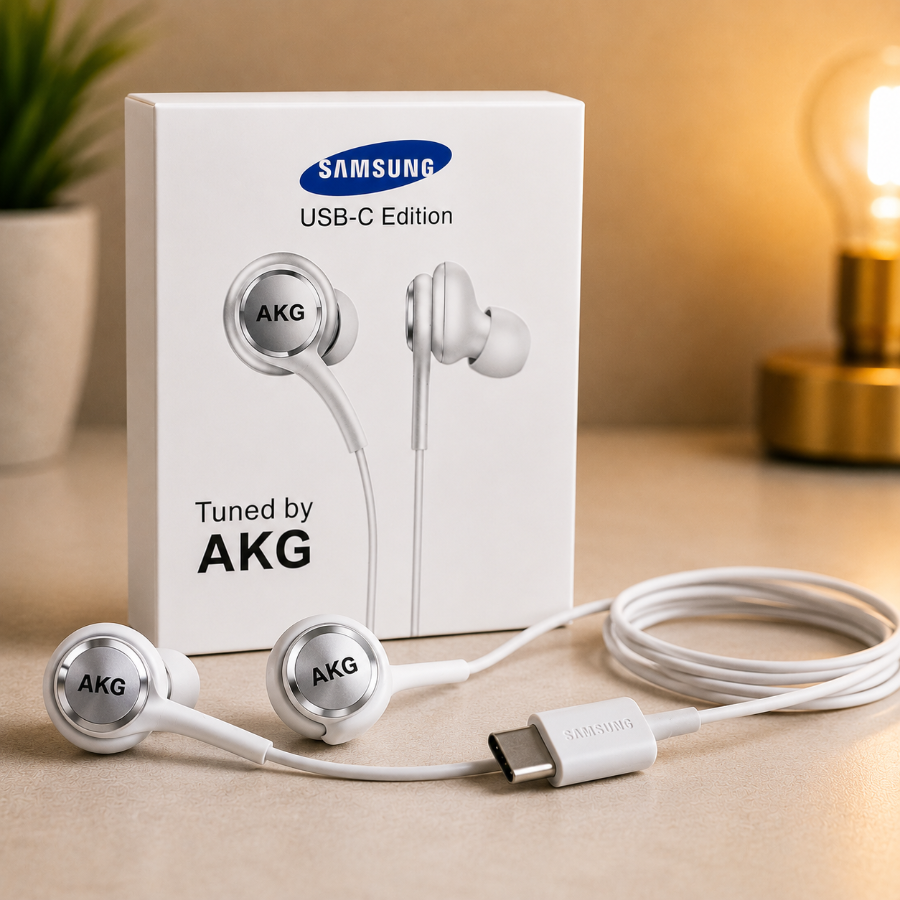 Samsung USB-C Wired Earphones Tuned by AKG – White